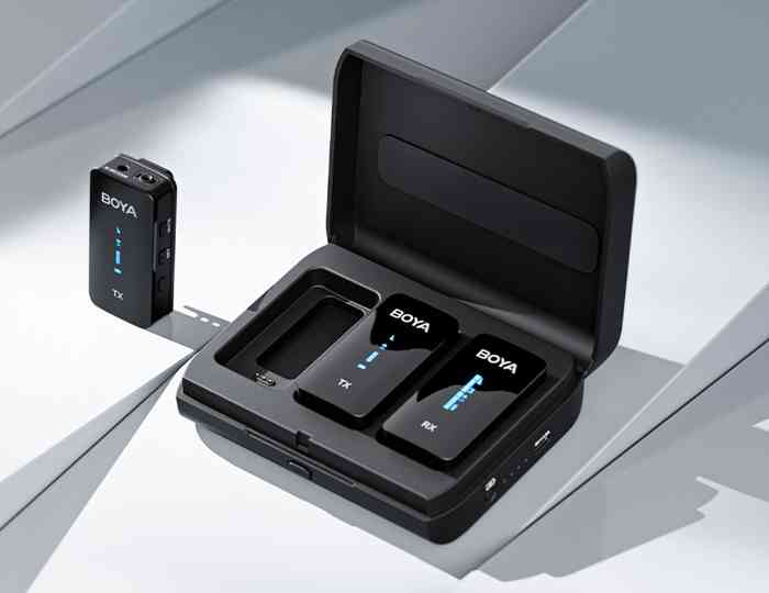 Boya BY-XM6-K2 2.4GHz Ultra-compact Wireless Microphone